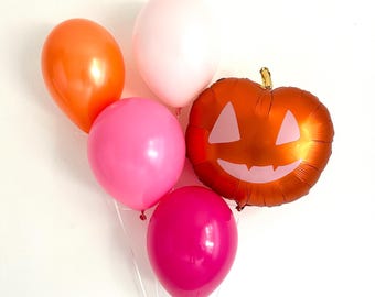 Pompoenballon | Decoraties Halloween-verjaardagsfeestje | Jack-O-Lantern-ballon | Babyshower met kleine pompoen | Ideeën voor een herfstverjaardag