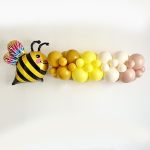 Bumble Bee Party Decorations, Bee Party, Bee Day Balloon Decoration, Spring Party Balloons, Summer Birthday Balloons