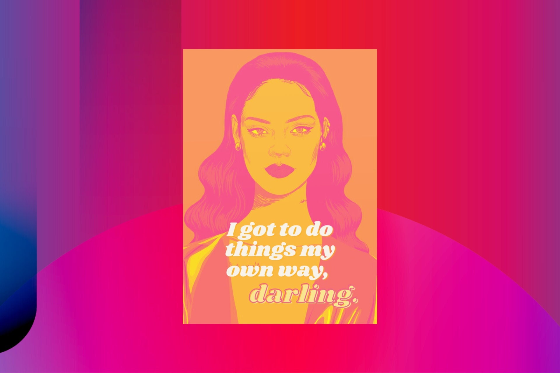 Rihanna Lyrics Art Prints for Sale