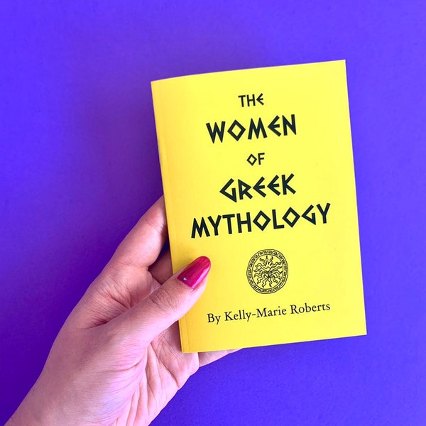 The Women of Greek Mythology Zine - DIY - Full Colour Illustrations - Self Published - Woman - Goddess - Artemis - Aphrodite - Medusa - Art