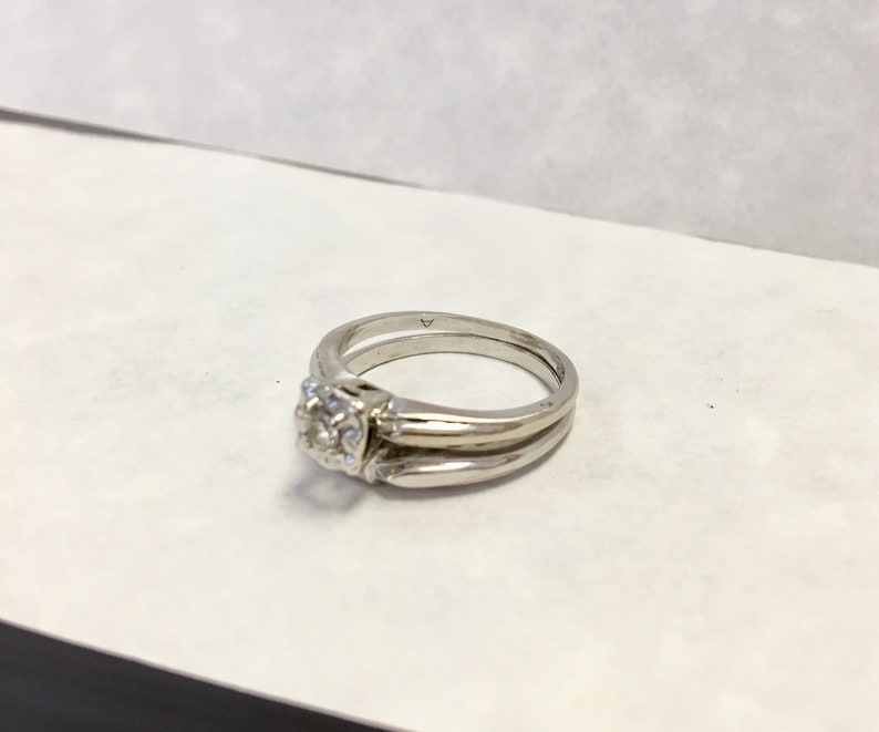 Petite 14k Wedding Set