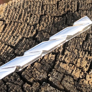 Sterling Silver Swank Tie Bar