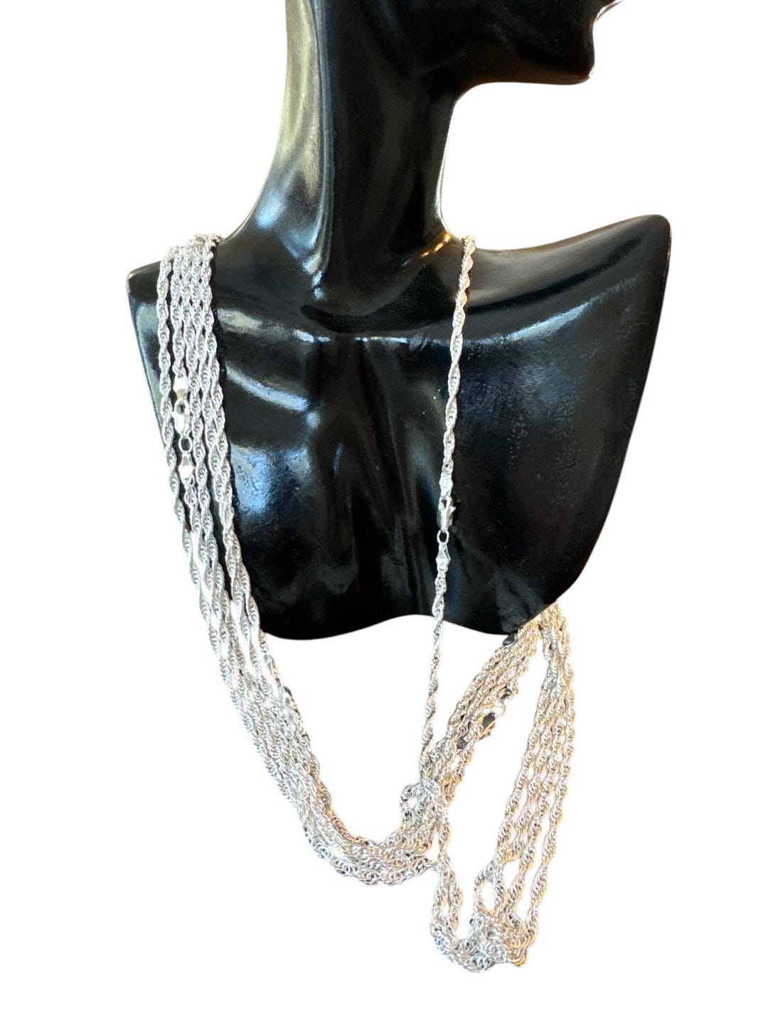 Mexican Rope Chain 925 Sterling Silver Chain - Rope (thick), Silver Chain, Mexican Silver ...