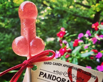 Bachelorette Party Favorite – Fun & Flirty Aphrodisiac Organic Lollipops