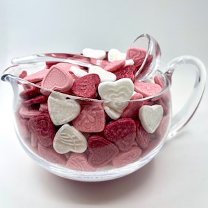 Sugar-Free Heart Candy: Strawberry, Cherry, Coconut - Keto Paleo Vegan