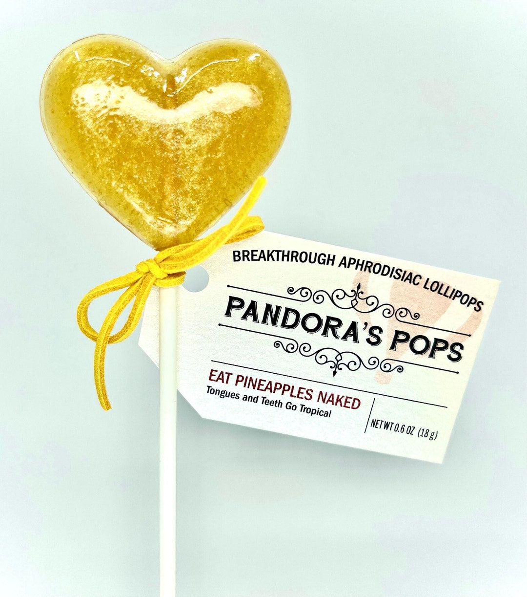 EAT PINEAPPLES NAKED Aphrodisiac Lollipops Unique Sexy Gift. Sensual