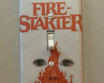 Firestarter Stephen King  Light Switch  Plate
