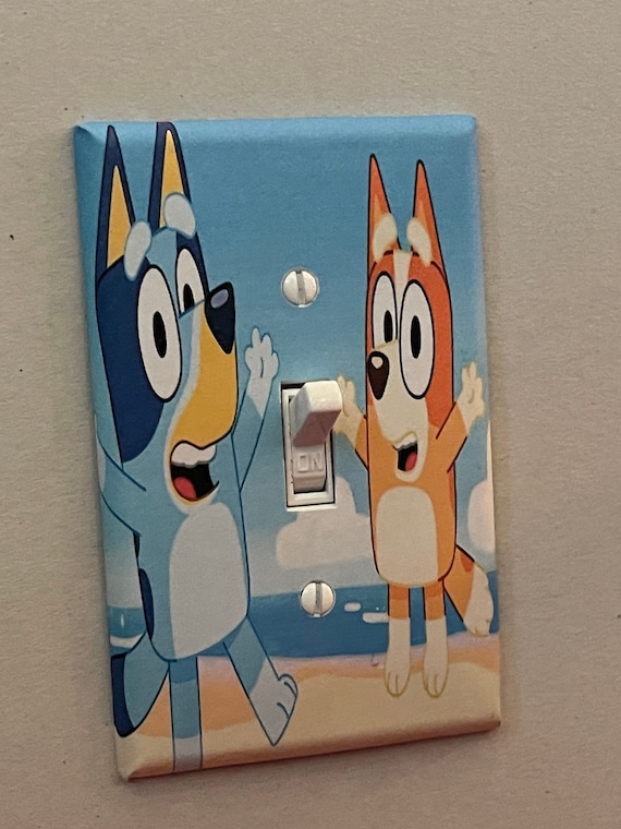 Bluey Light Switch Cover Plate 