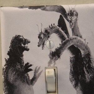 Godzilla Decorative Light Switch Cover Plate image 4