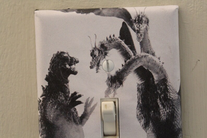 Godzilla Decorative Light Switch Cover Plate image 4