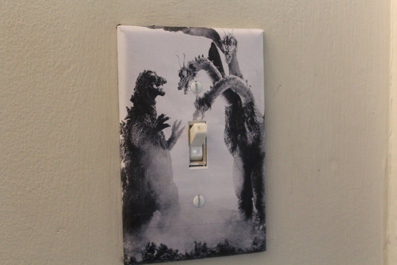 Godzilla Decorative Light Switch Cover Plate image 2