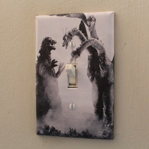 Godzilla Decorative Light Switch Cover Plate image 3