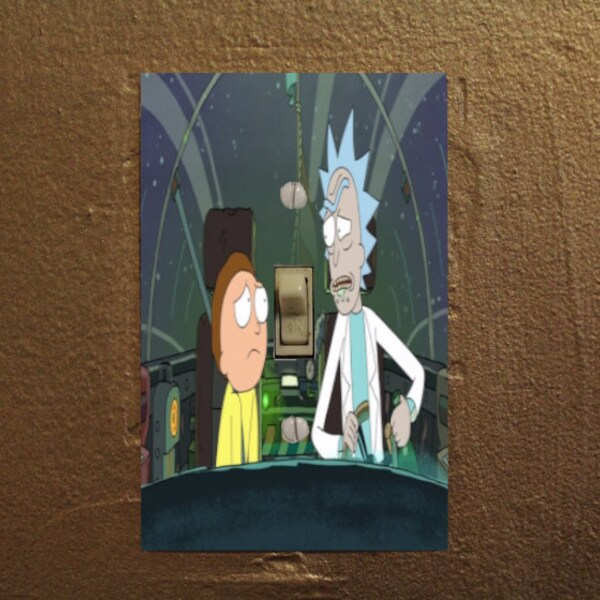 Rick and Morty Light Etsy
