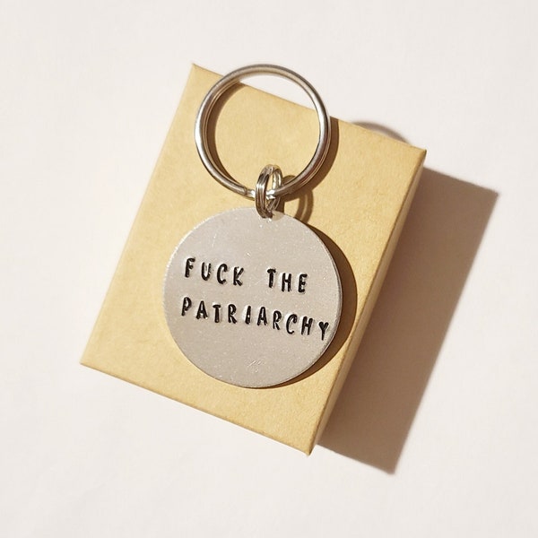 Fuck the Patriarchy Keychain