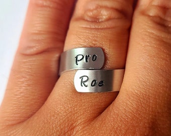 Pro Roe Ring • Pro Choice Ring