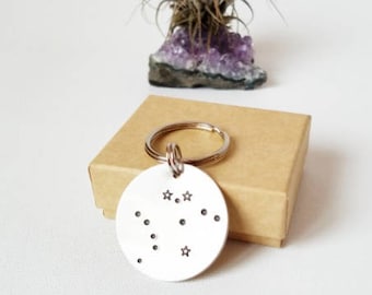 Constellation keychain • Anniversary Gifts