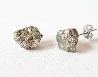 Pyrite Earrings