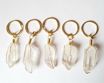 Quartz Crystal Keychain • Gift Ideas