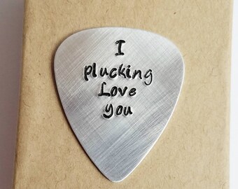 Anniversary Gifts for Boyfriend • Custom Guitar Pick