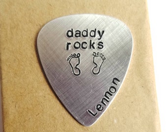 Custom Guitar Picks • Valentines Day Gifts for Dad