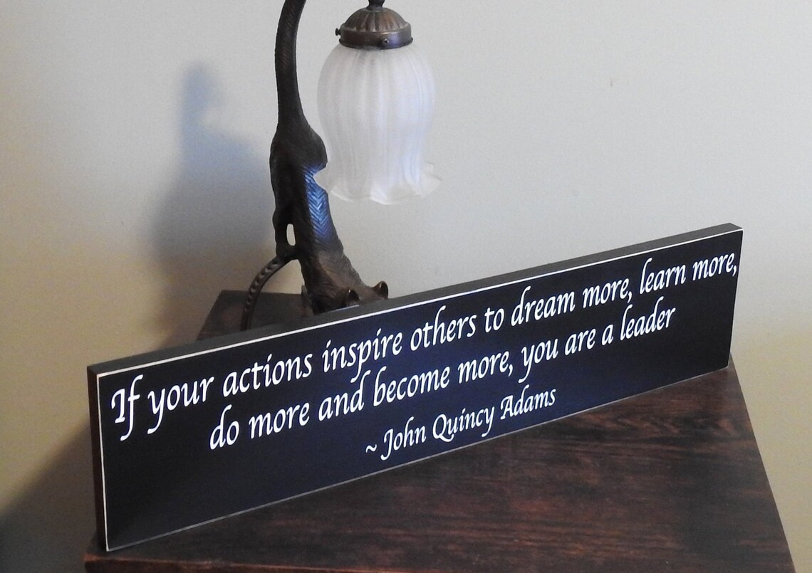 Boss Office Decor Leadership Wall Sign Inspirational Office | Etsy