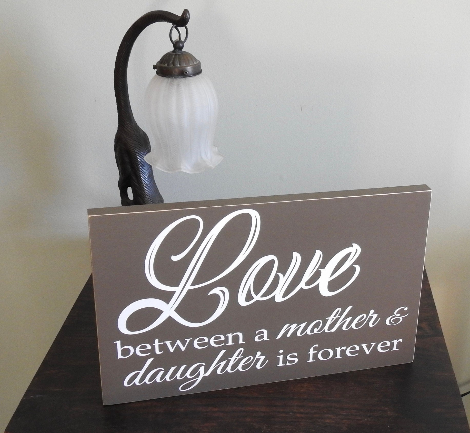 Mothers Day Gift For Mom Wooden Sign Mother And 50