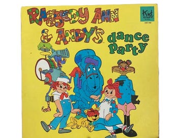 Raggedly Ann & Andy's Dance Party Record Album (33 RPM)