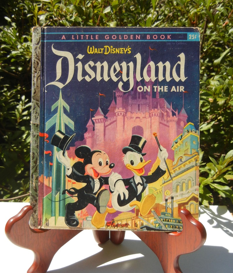 Walt Disney's Disneyland on the Air: Vintage Little Golden image 0