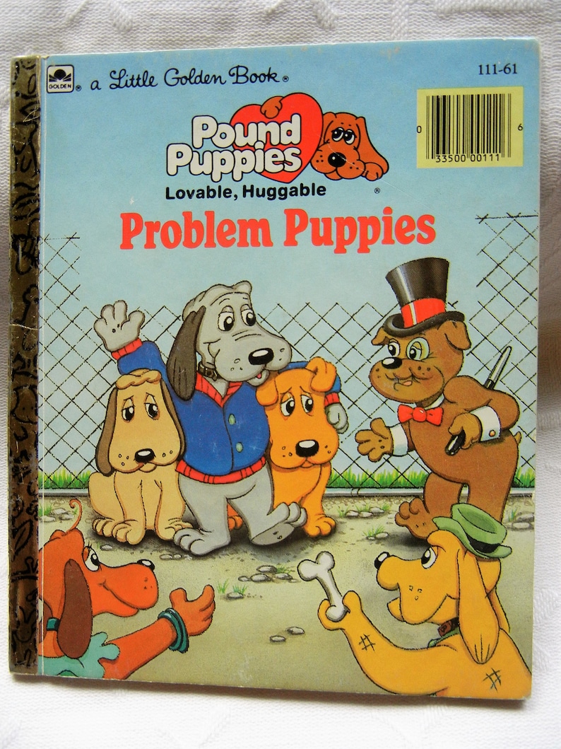 Pound Puppies  Lovable Huggable: Problem Puppies Hardcover image 0