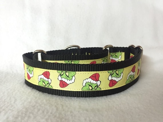grinch dog collar