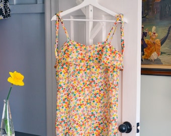 Constance Organic Cotton Nightgown / Luxurious Lounge Dress