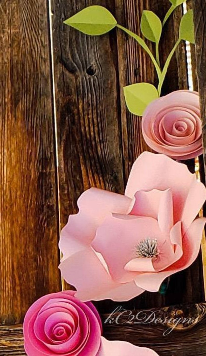 Paper Flowers. Paper Flower Wall. Wedding Decor. 2021 Wedding Etsy