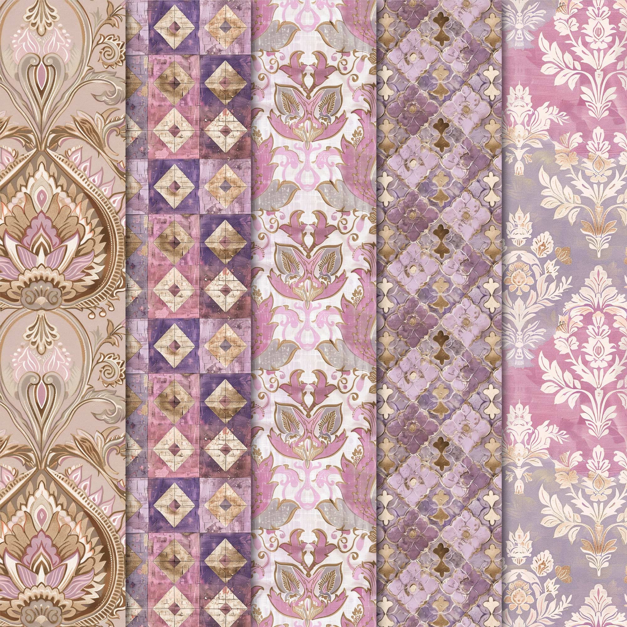 Pretty Paper Graphics Seamless Digital Paper Designs, Printable Designs, Scrapbook Paper ...
