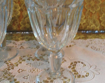 Set of 4 vintage goblets