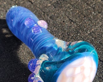 Small Pink Honeycomb Pipe 3.6"