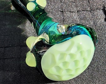 Experimental Green Slyme Honeycomb Pipe 3.6"