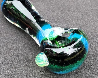 Mini Experimental Green Pipe Slyme Accents 3.2"
