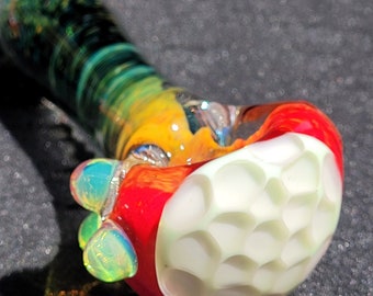 Rasta Honeycomb Spoon 4.25"