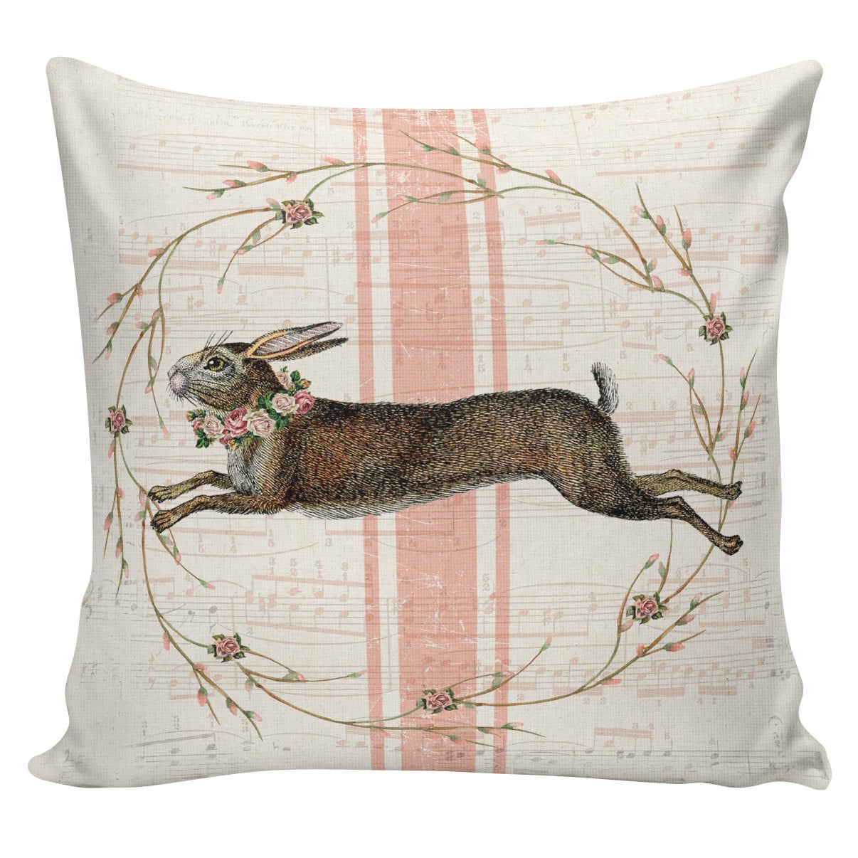 Easter Pillows Bunny Pillows Easter Decor Burlap Pillow Etsy