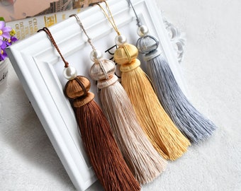 Long Key Tassel, Antique Furniture Curtain Tassel, Vintage Style Home Decor, Tassel, Key Tassel