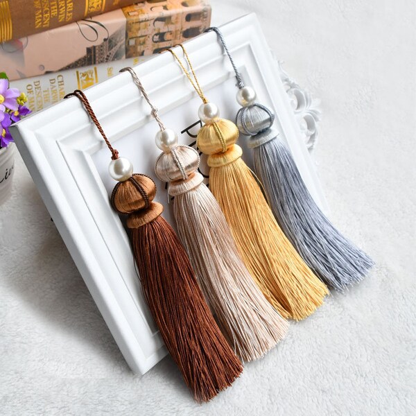 Long Key Tassel, Antique Furniture Curtain Tassel, Vintage Style Home Decor, Tassel, Key Tassel