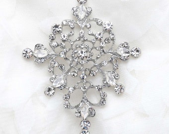 Wedding Buckle, Sash Buckle, Belt Buckle, Rhinestone Buckle, Crystal Buckle, Cross Buckle