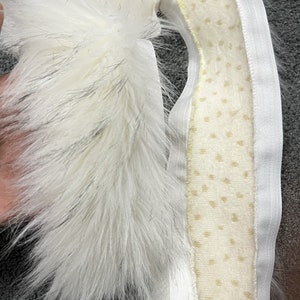 1 M- FAUX Raccoon Fur Trim For Sewing, Black/White/Pink/Grey/Brown Fur Trim, Fur Trim, Soft Fur, Natural Fur Stripe, Furry Stripe