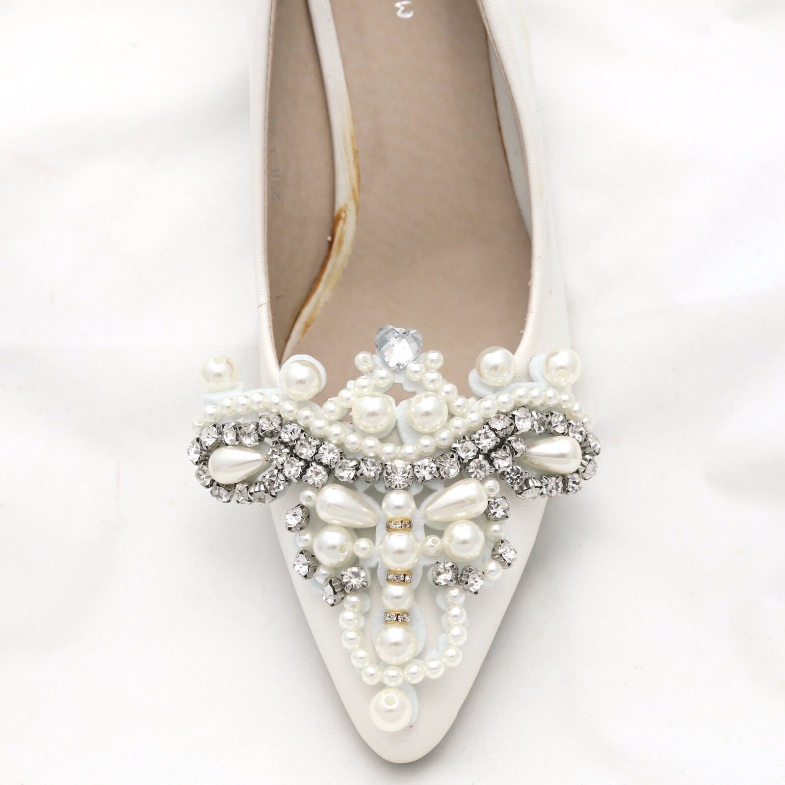 2 Piece Pearl Applique Wedding Dress Applique Wedding - Etsy