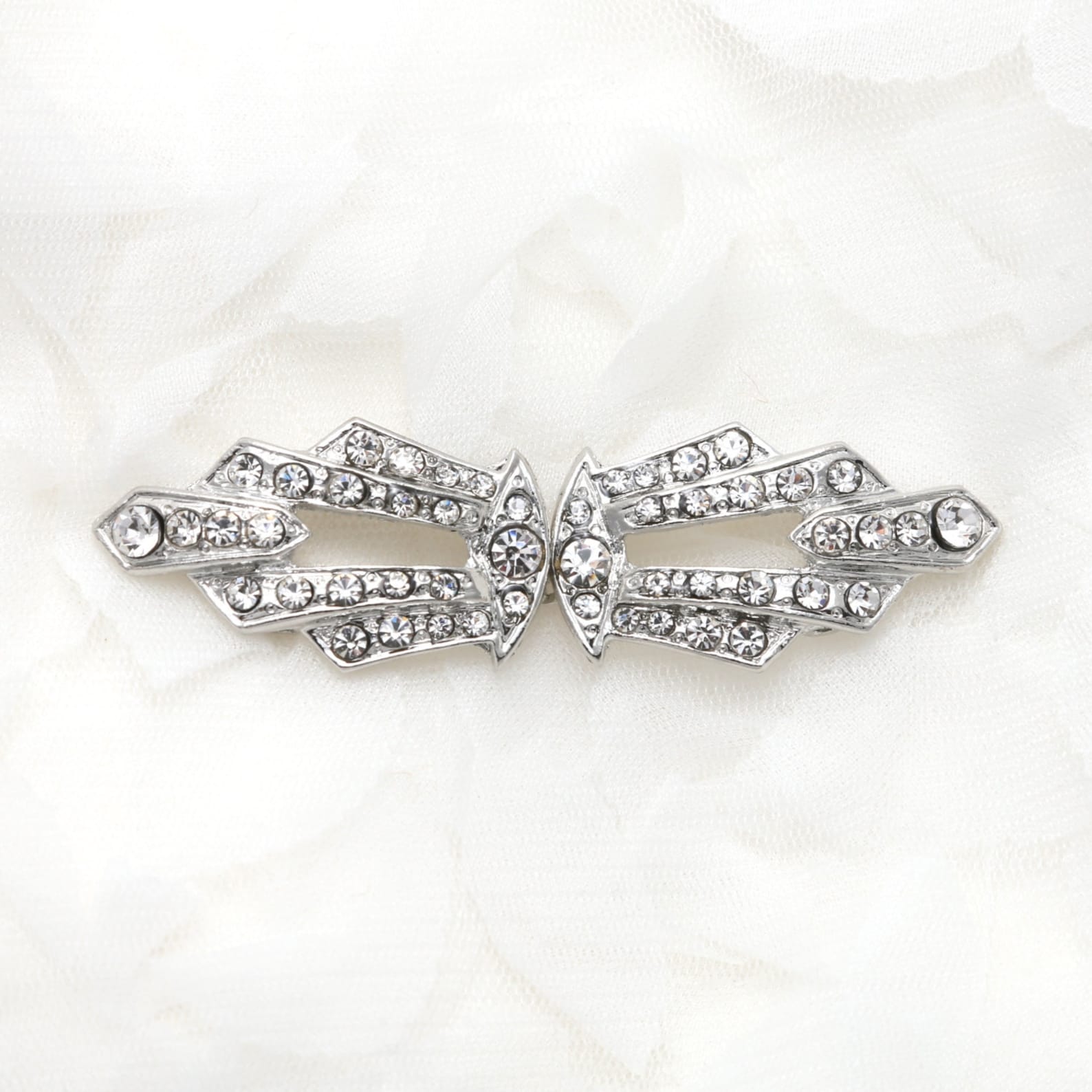 Vintage Clasp Rhinestone Closure Wedding Clasp Crystal Etsy