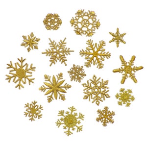  PRETYZOOM 2100 Pcs Christmas Snowflakes Xmas Sequins