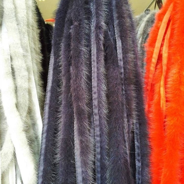 White Mink Fur - Etsy