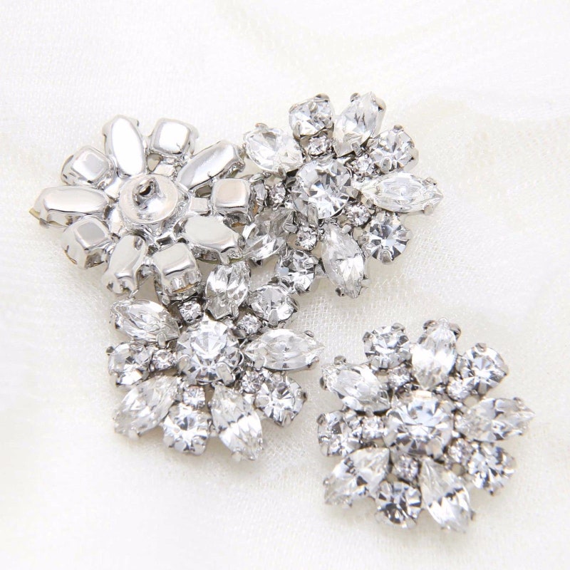 Crystal Buttons - Etsy