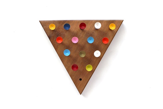 Items similar to Game Night - 8x10 Print Vintage Geometric ...