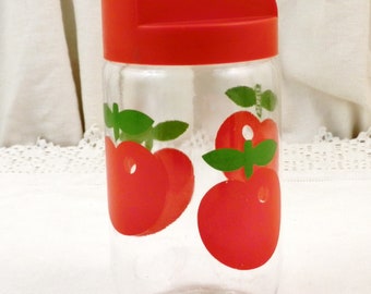 Pot en verre Henkel vntage, bocal de cusne vntage, rangement de